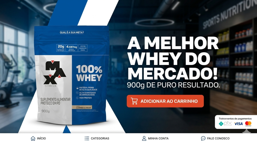 Whey Protein Para Ganhar Massa