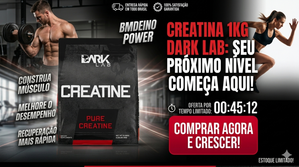 melhor creatina custo benefício 2026