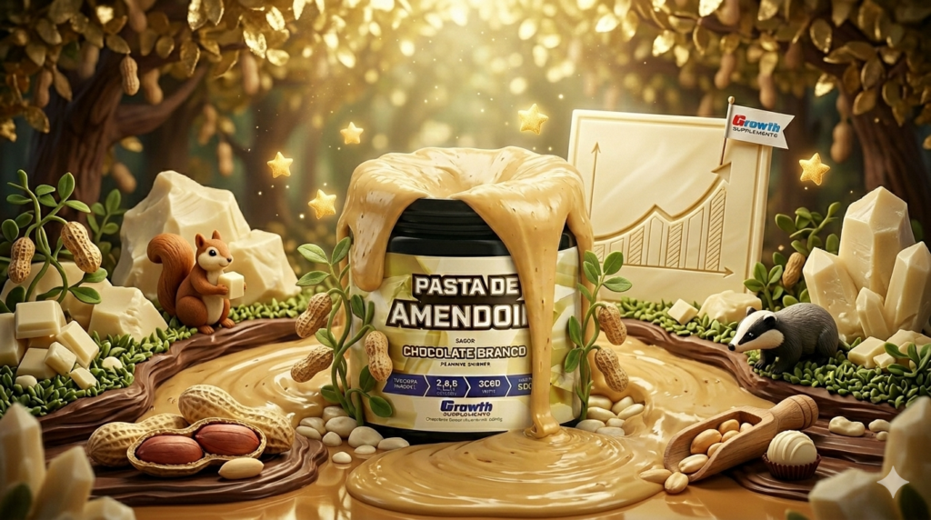 Pasta de Amendoim Growth